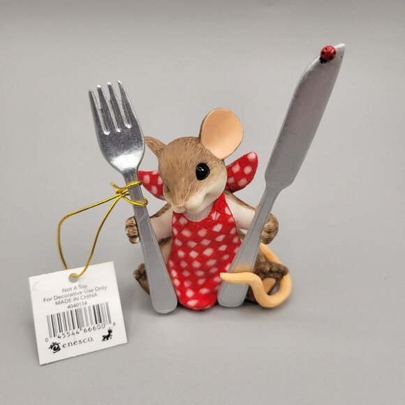 Charming Tails Life Is A Picnic Figurine and Pin Exclusive Members Only Kit - Picture 2 of 11